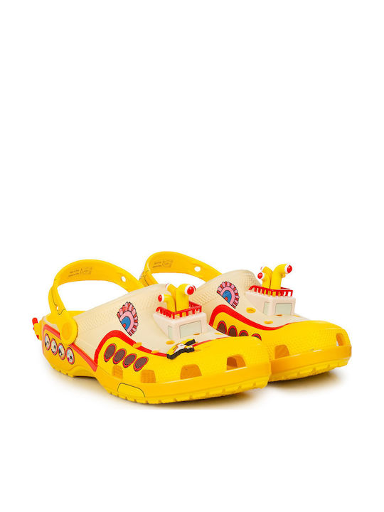 Crocs Beatles Gelbe Submarine Klassische Clog Σαμπό
