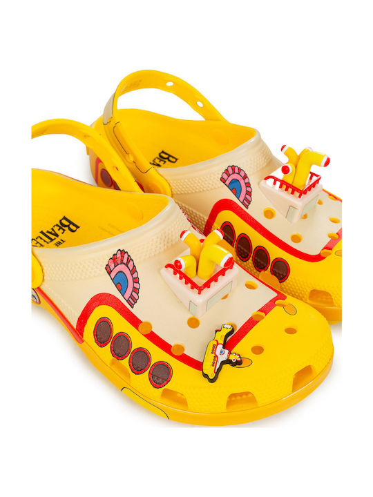 Crocs Beatles Gelbe Submarine Klassische Clog Σαμπό