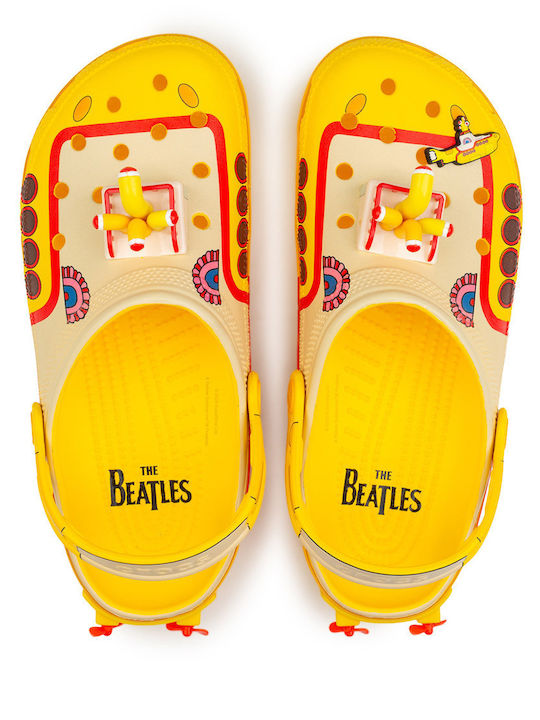 Crocs Beatles Gelbe Submarine Klassische Clog Σαμπό