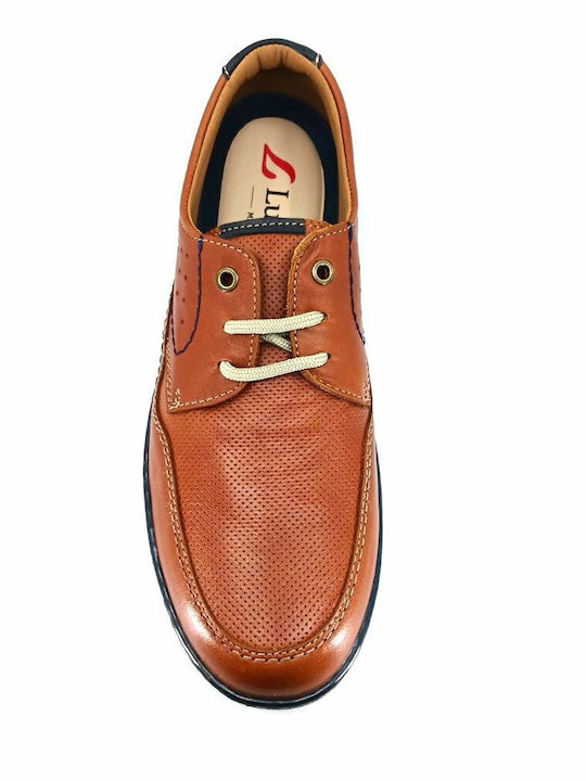 Leder Herren Freizeitschuhe Tabac Braun
