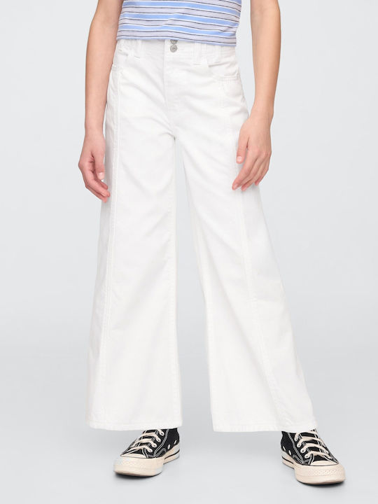GAP Παιδικό Τζιν Παντελόνι White