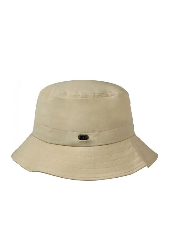 Buff Fabric Women's Bucket Hat Beige