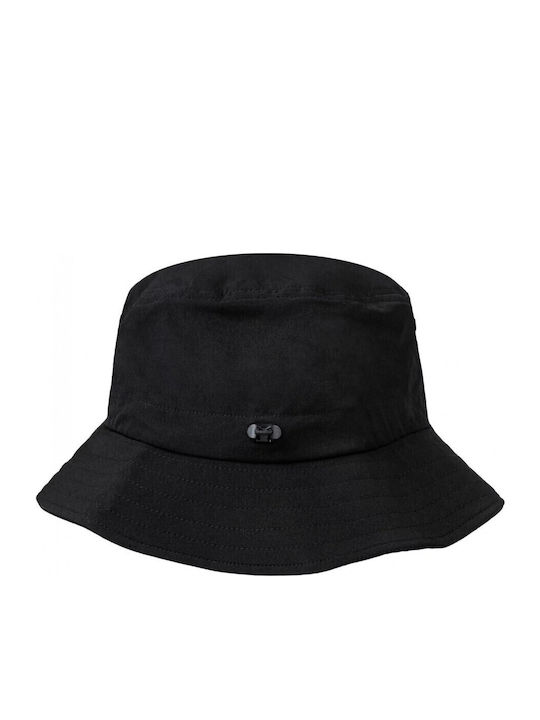 Buff Fabric Women's Bucket Hat Black