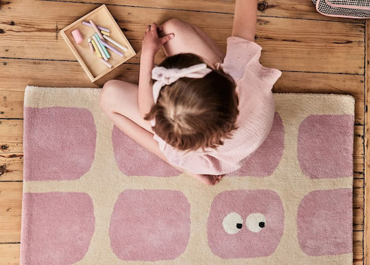 Bleuu Kinder Teppich Rosa 120x170cm
