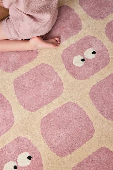 Bleuu Kinder Teppich Rosa 120x170cm