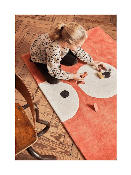 Bleuu Handmade Kids Synthetic Rug 100x130cm