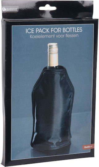 Excellent Houseware Ισοθερμική Θήκη για Μπουκάλι σε Μαύρο χρώμα