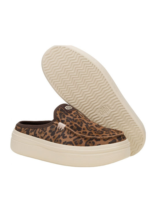 Women's Slip-On Leather Brown