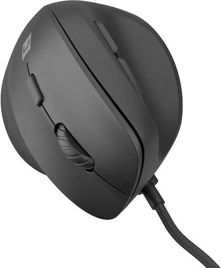Natec Crake 2 Pro С кабел Ергономичен Мишка Черен