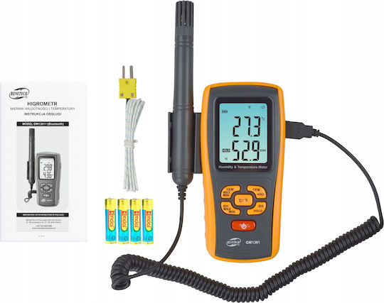 Hygrometer Moisture Air Temperature Meter