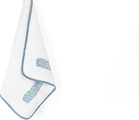 Valeria Home Handtuch Malone 30x50εκ. Blau Gewicht 800gr/m²