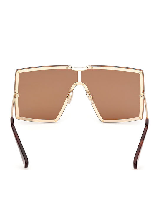 Max Mara Feminini Ochelari de soare cu Maro Cadru și Maro Lentilă MM 0117 32E