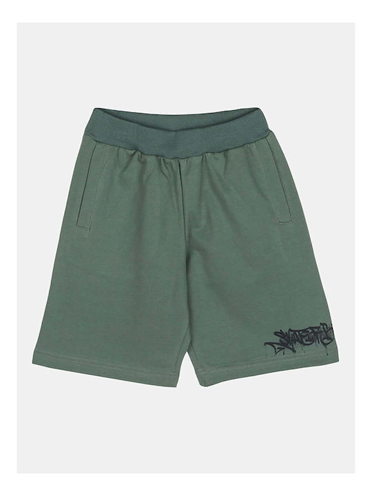 Kids' Set with Shorts Summer 2pcs Green