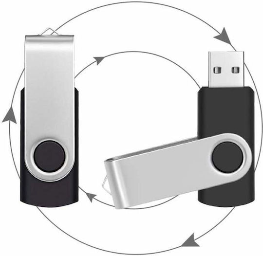 Siks High-speed External Memory Stick 4gb Black