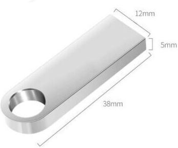 Siks Externer Speicherstick 64GB Silber