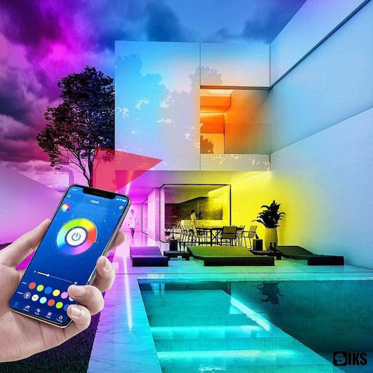 Αδιάβροχη Smart Ταινία LED Τηλεόρασης Μπλε Φως 20m Τύπου SMD2835 με Τηλεχειριστήριο