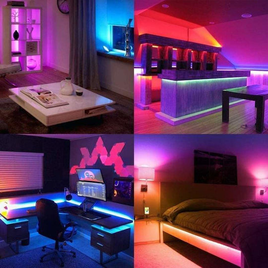 Smart LED Strip Wi-Fi TV RGB Light 10m Type SMD5050 with Remote Control