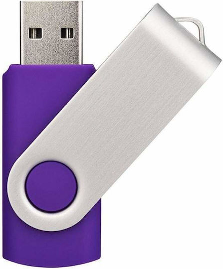 8GB USB 2.0 Stick Μωβ