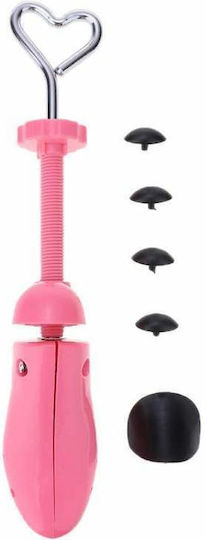 Adjustable Shoe Stretcher Widening Elongating Shoes Foot Shaper Device That Adapts To Foot Shape Unisex Abs Material Size 34 40 Pink