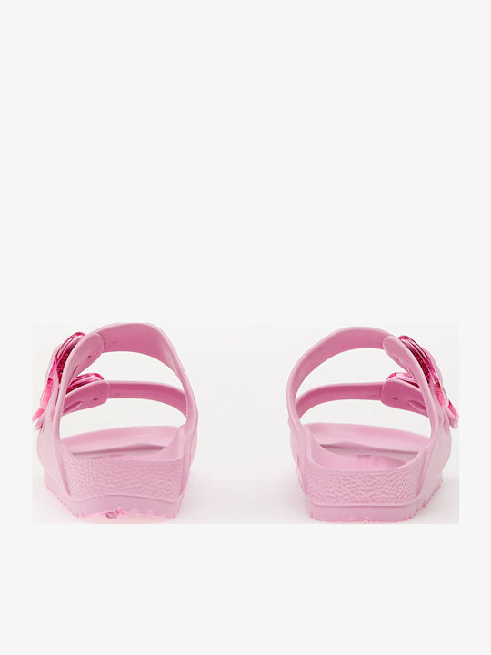 Arizona Big Buckle Flip Flops in Sandal Style in Pink Colour