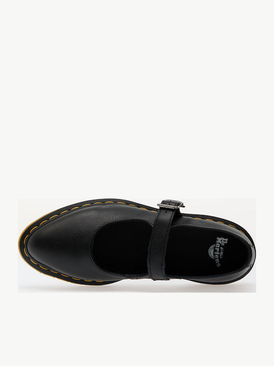 Elphie Mj Mary Jane Damen Ballerinas in Schwarz Farbe