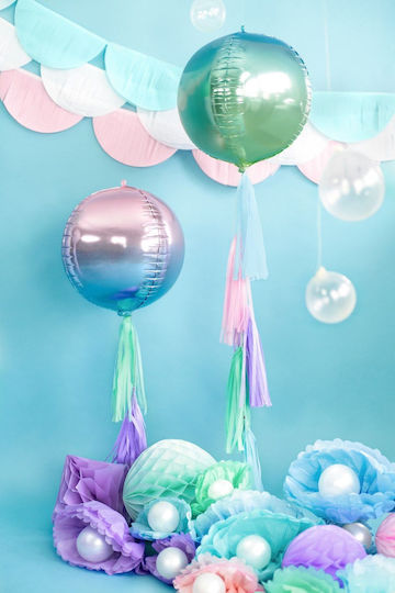 Μπαλόνι Foil Ombre Βιολετί & Μπλε 35εκ