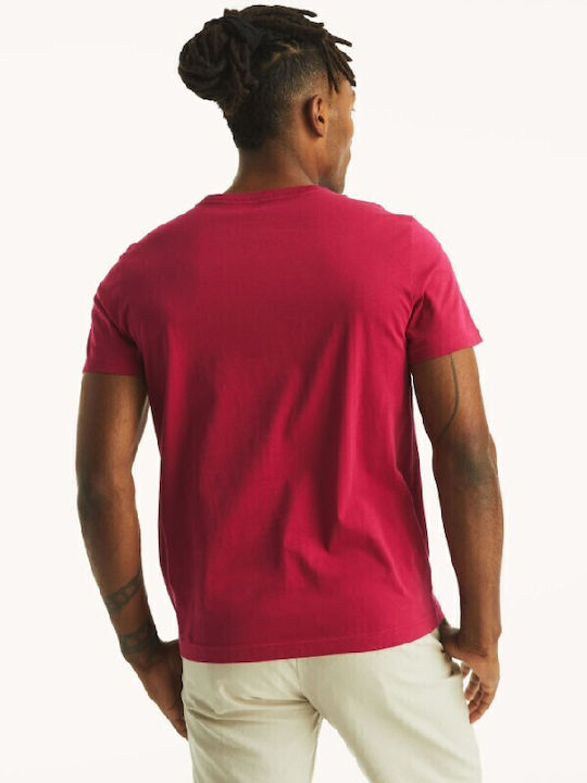 Nautica T-shirt Φούξια Nautica T-shirt Φούξια