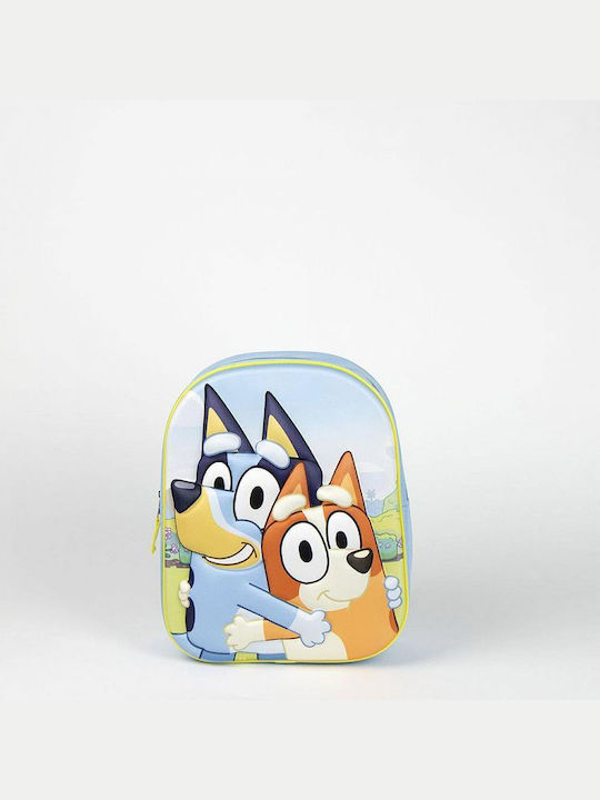 3D Rucksack 30cm Kindergarten Bluey