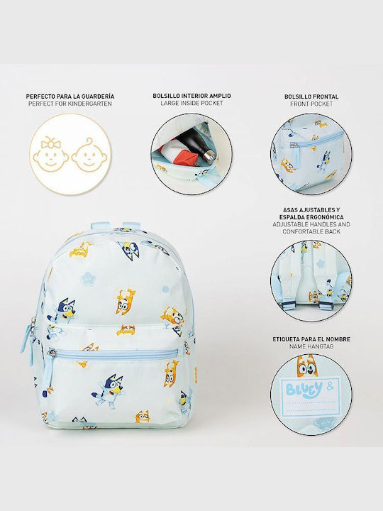 Printed Aop Backpack 27cm Nursery Bluey