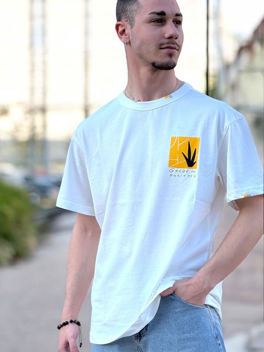 Golden T-shirt Λευκό