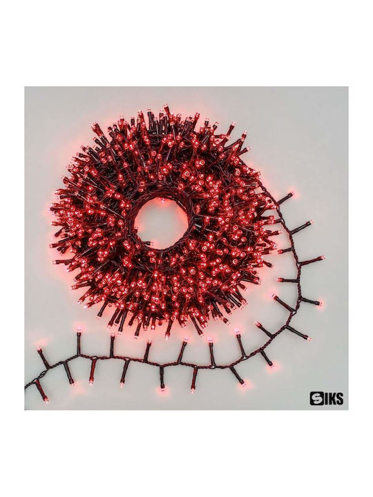 Lights LED 50m. Red in String 1pcs