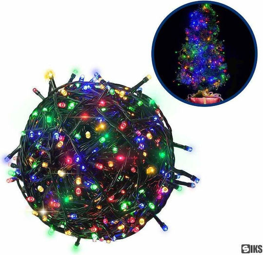 1000 Lămpițe LED 100m. Multicolore tip Șir 1buc