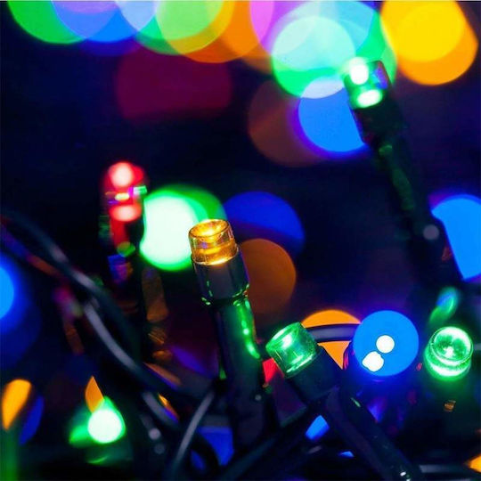 1000 Lămpițe LED 100m. Multicolore tip Șir 1buc