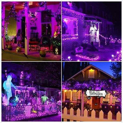 100 Lights LED 8m. Purple in String 1pcs