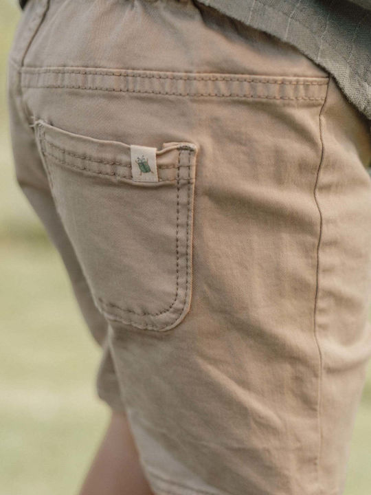 Kids' Shorts/Bermudas Fabric Brown