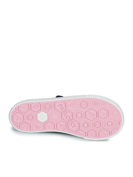Kinder Sneakers mit Klettverschluss Blau