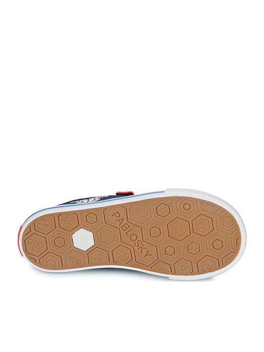 Παιδικά Sneakers με Σκρατς Μπλε