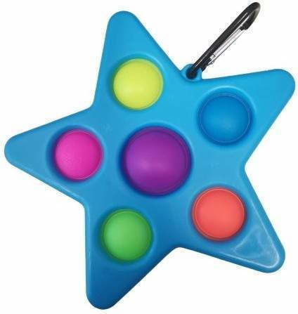 Pop it Fidget Silikon Blau