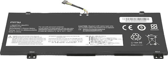 Mitsu Kompatible Batterie für Lenovo IdeaPad Lenovo IdeaPad S540 mit 3600mAh