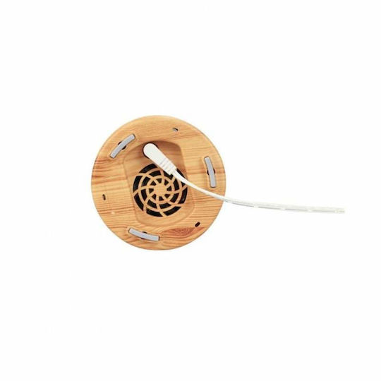 Siks Aromatherapy Humidifier 7 Color Led Light Tree Model Light Wood Color