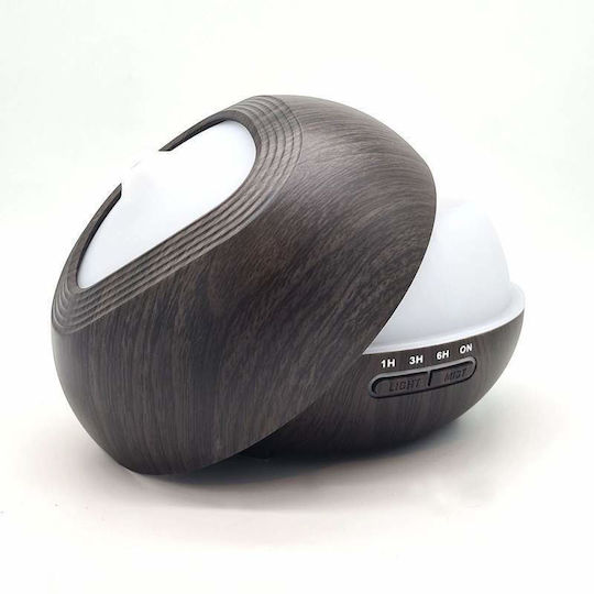 Siks Triangular Humidifier Aroma Diffuser 400 Ml Dark Wood
