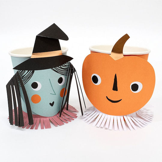 Meri Meri Ποτήρι για Party Halloween 8τμχ