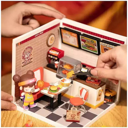 Robotime Construction Toy Yum Yum Burgers for Children 8+ years old+ Years