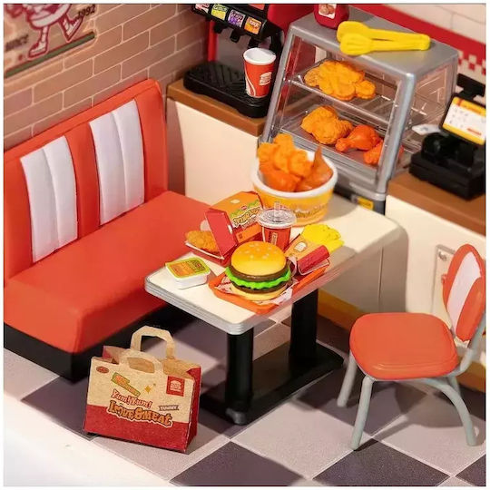 Robotime Construction Toy Yum Yum Burgers for Children 8+ years old+ Years