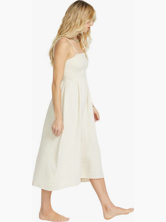 Καλοκαιρινό Midi Φόρεμα White