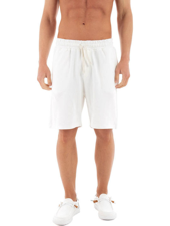 Bermudă de Bărbați White