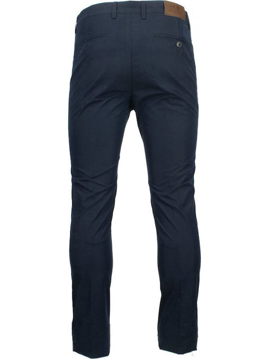 Trousers Chino in Super Slim Fit Blue Joe S-navy