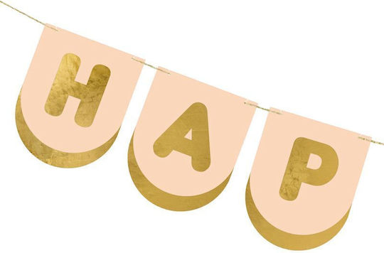 Paper Garland Happy Birthday Horses