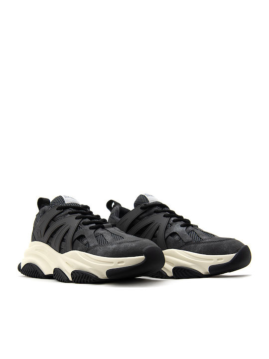 Peckman Ανδρικά Chunky Sneakers Ανθρακί