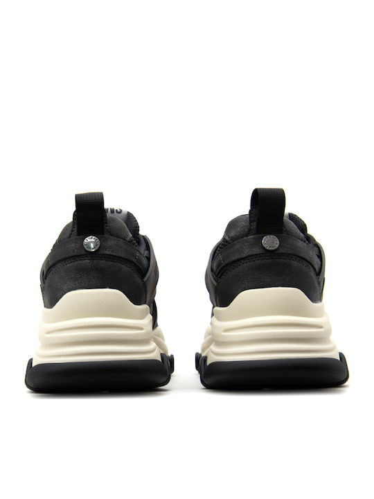 Peckman Ανδρικά Chunky Sneakers Ανθρακί